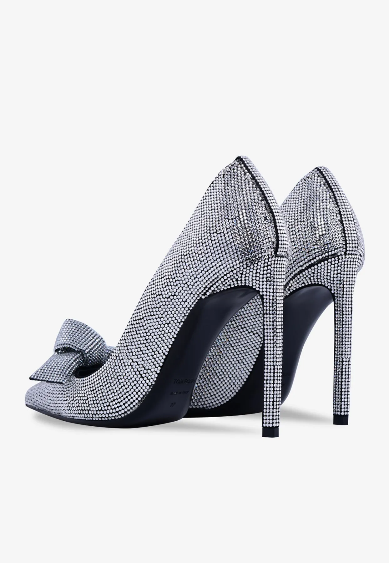 105 Crystal-Embellished Bow Pumps