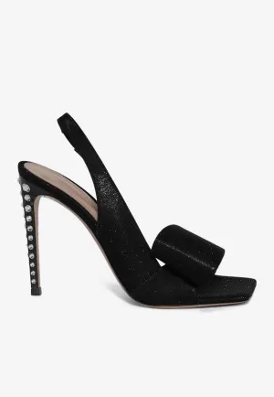 105 Flash Bow Slingback Sandals