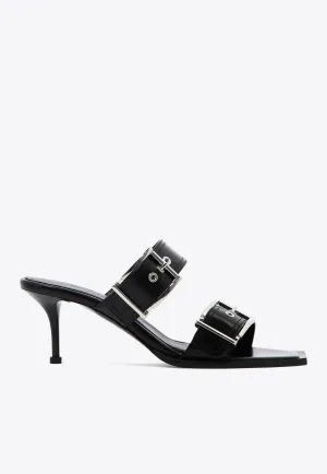 75 Leather Buckle Sandals