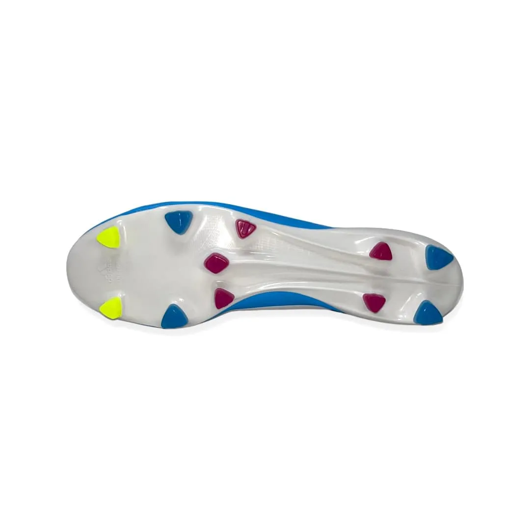 Adidas F50 Adizero Prime FG white cyan pink