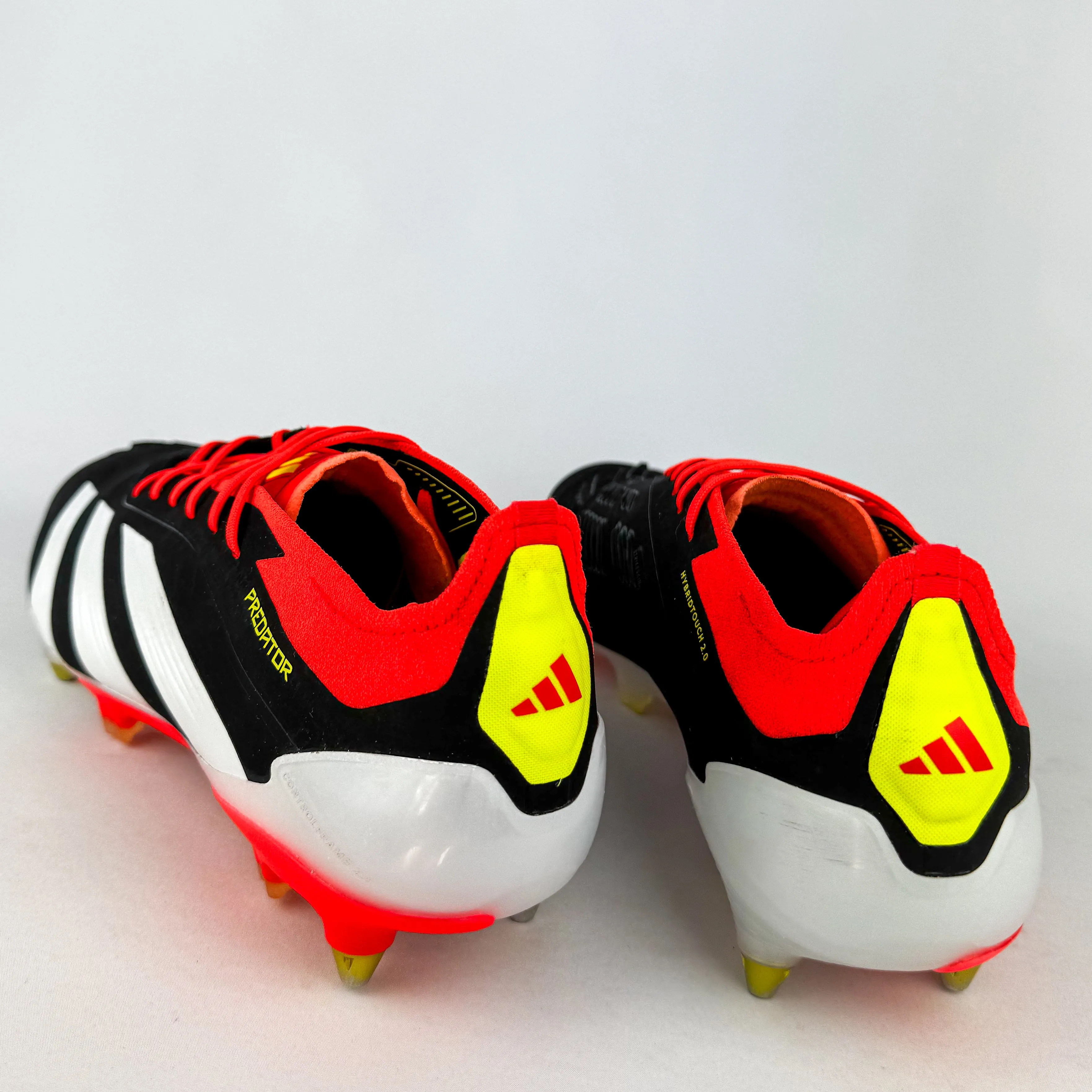 Adidas Predator Elite SG - Core Black/Solar Red/Solar Yellow *Pre-Owned*