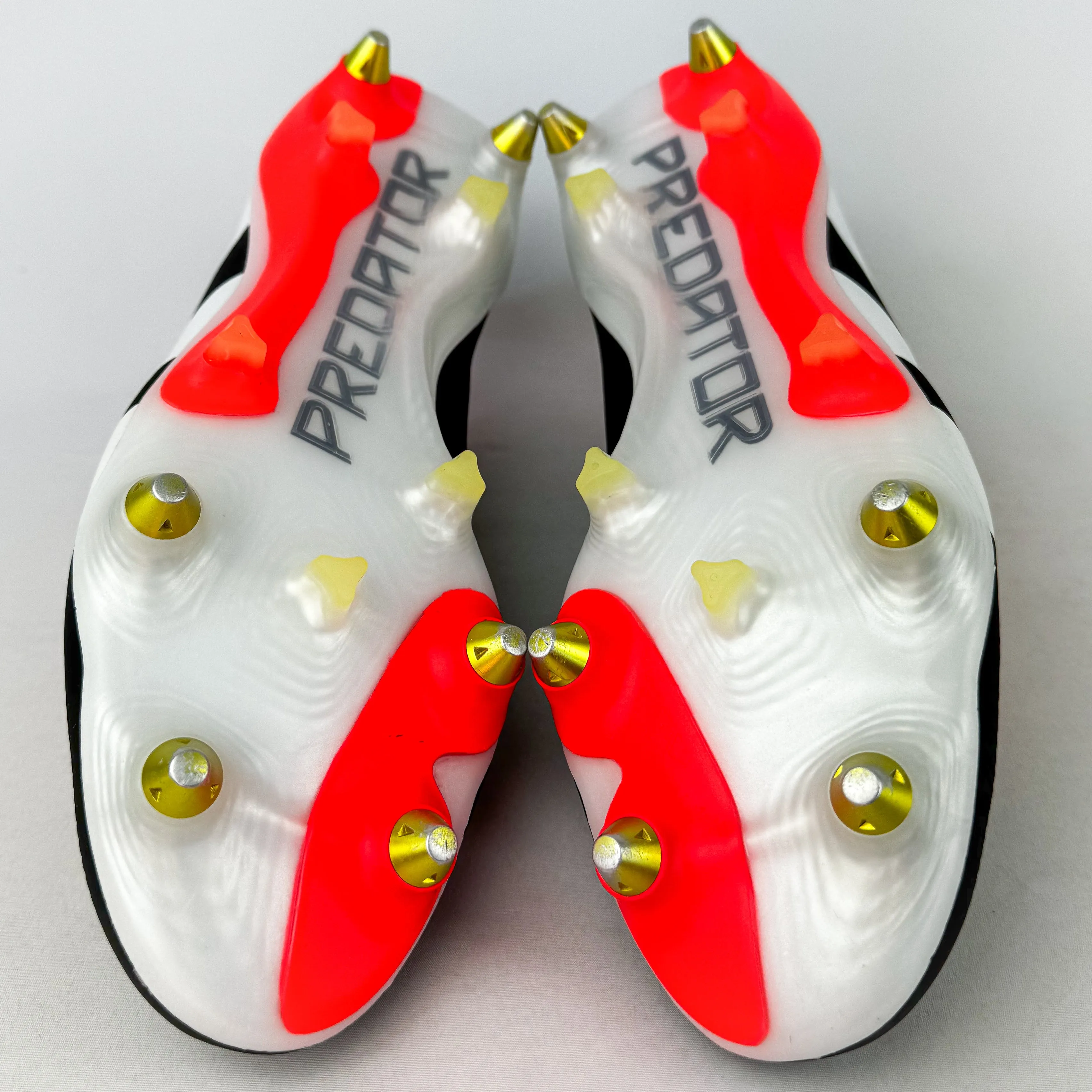 Adidas Predator Elite SG - Core Black/Solar Red/Solar Yellow *Pre-Owned*