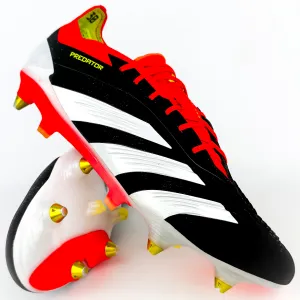 Adidas Predator Elite SG - Core Black/Solar Red/Solar Yellow *Pre-Owned*