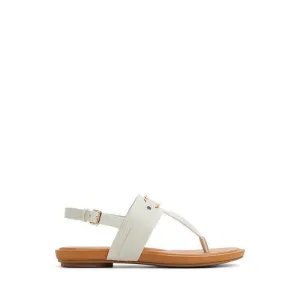 Aldo Taylen Women Flat Sandals - White/Bone