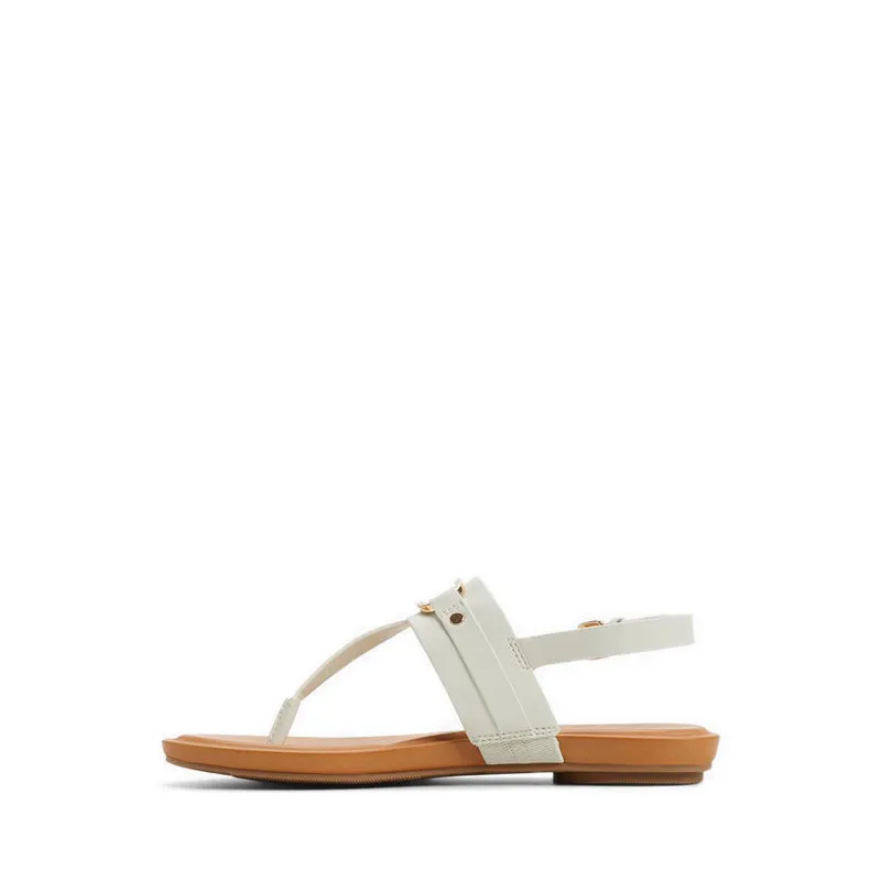 Aldo Taylen Women Flat Sandals - White/Bone