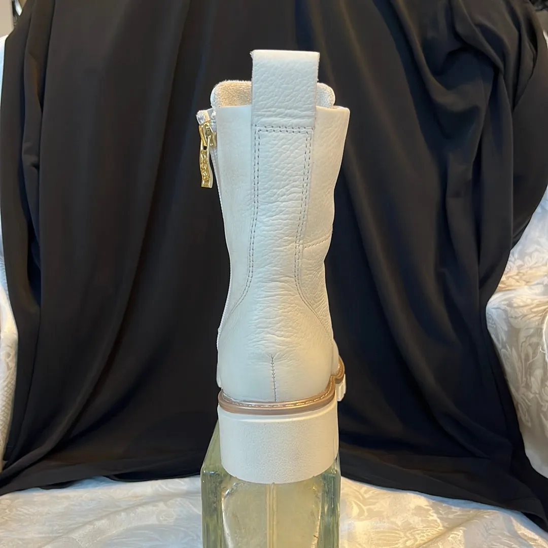 ARA DEON CREAM PEBBLED LEATHER BOOT