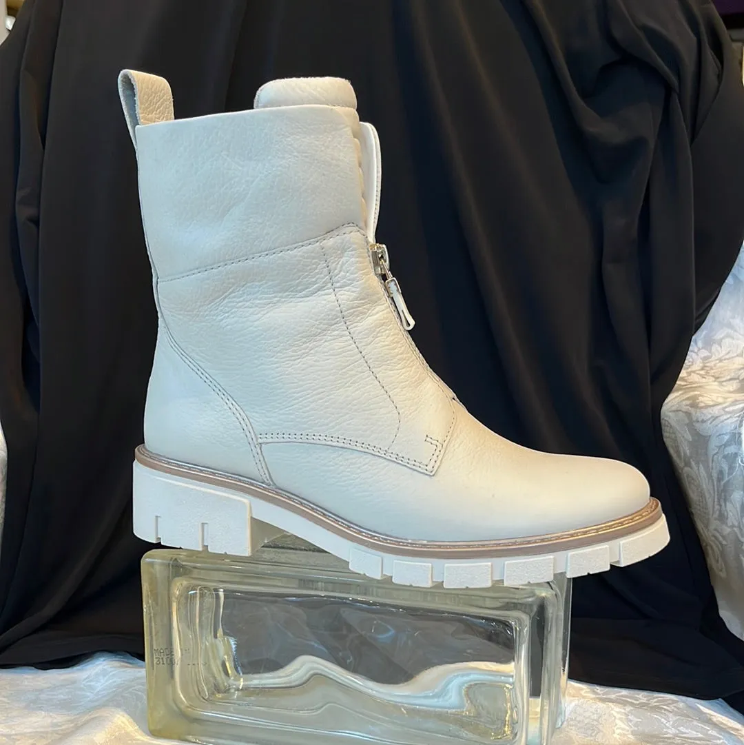 ARA DEON CREAM PEBBLED LEATHER BOOT