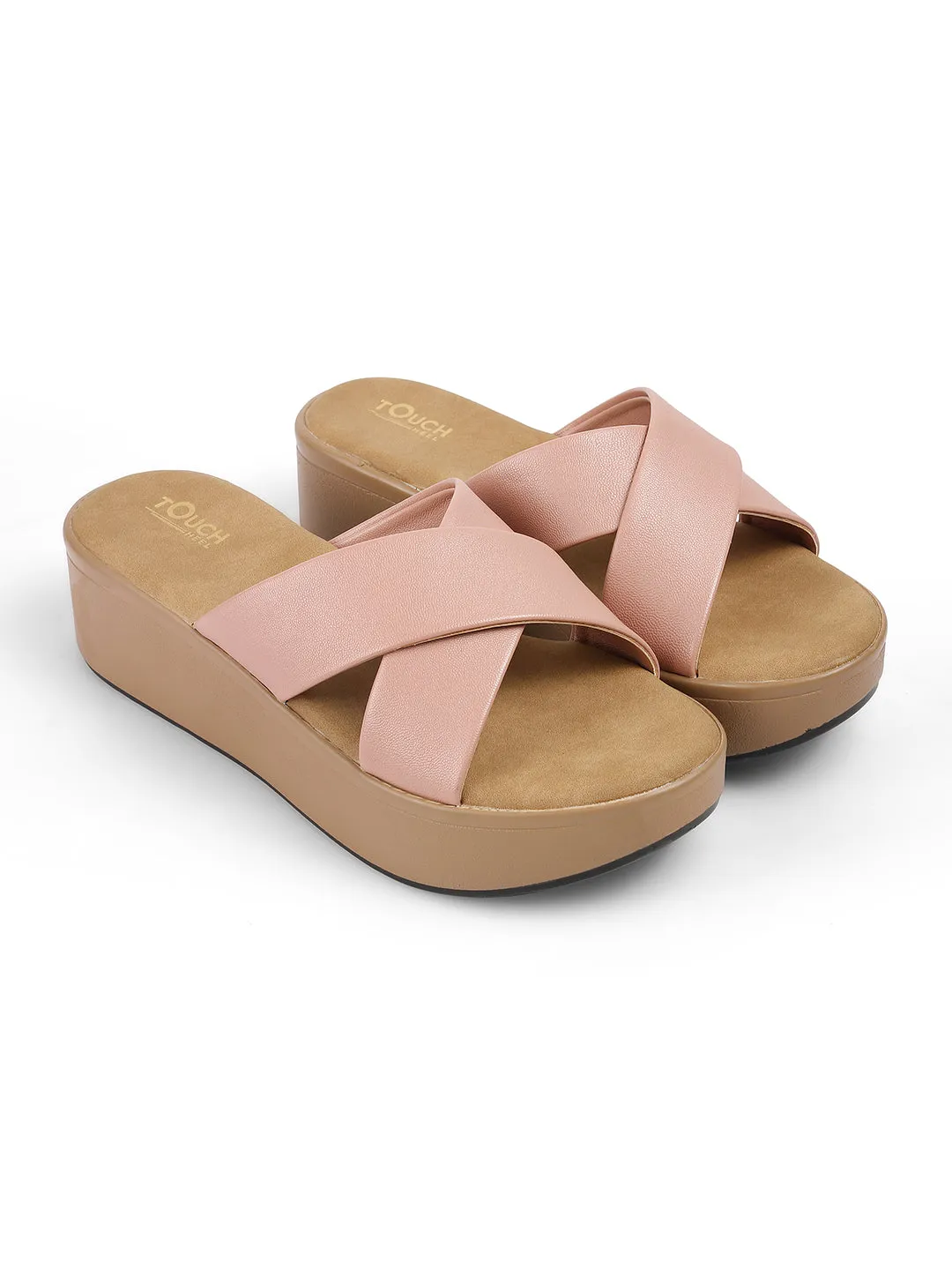 Arrow Cross Casual Women Sandals