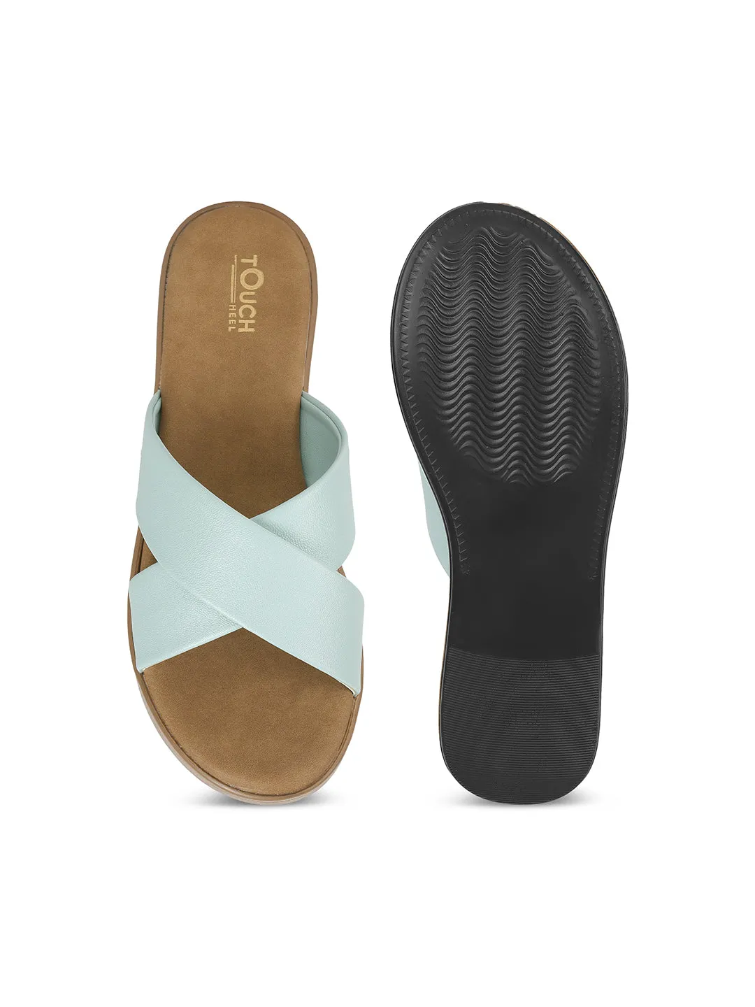 Arrow Cross Casual Women Sandals