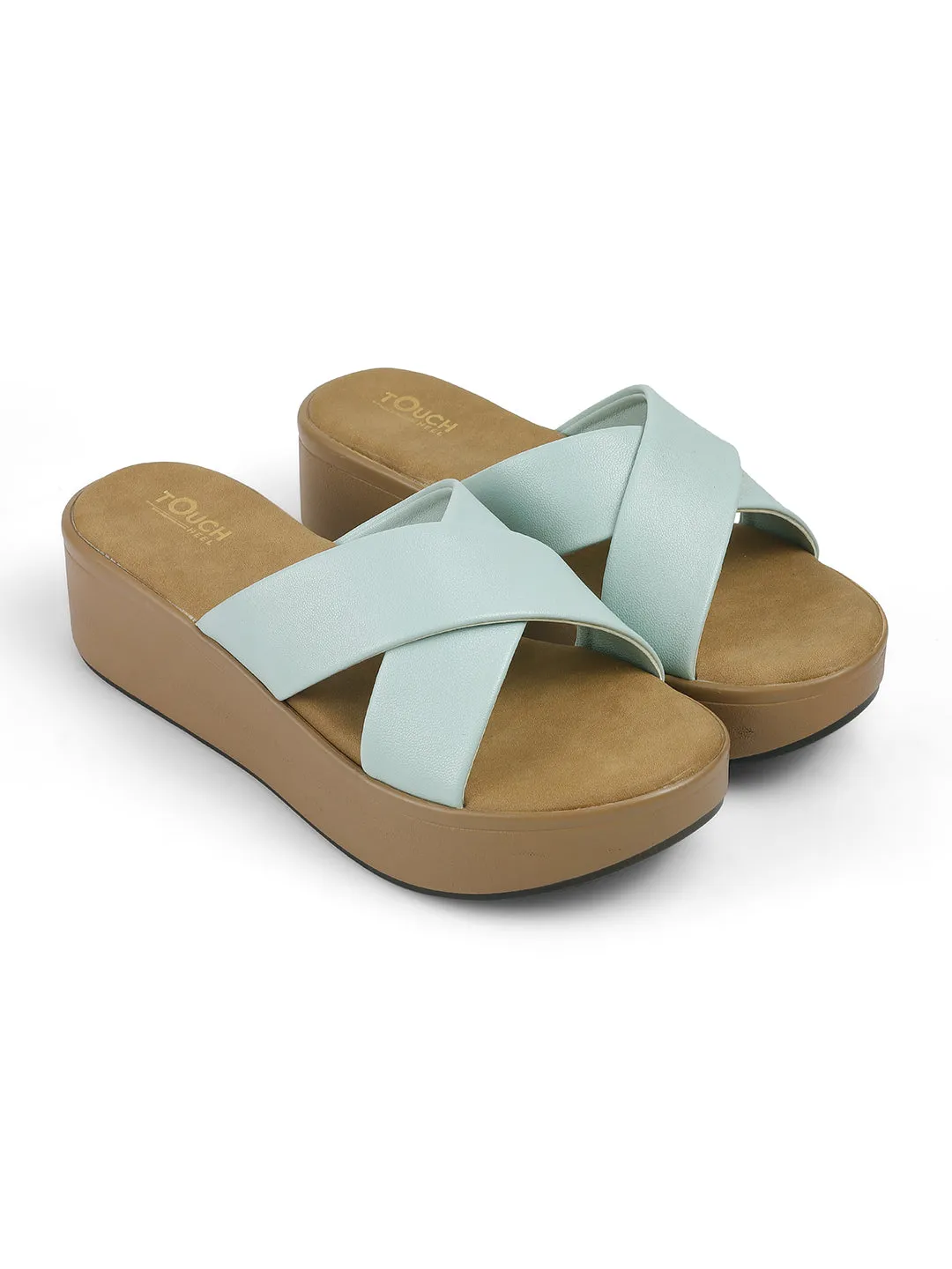 Arrow Cross Casual Women Sandals