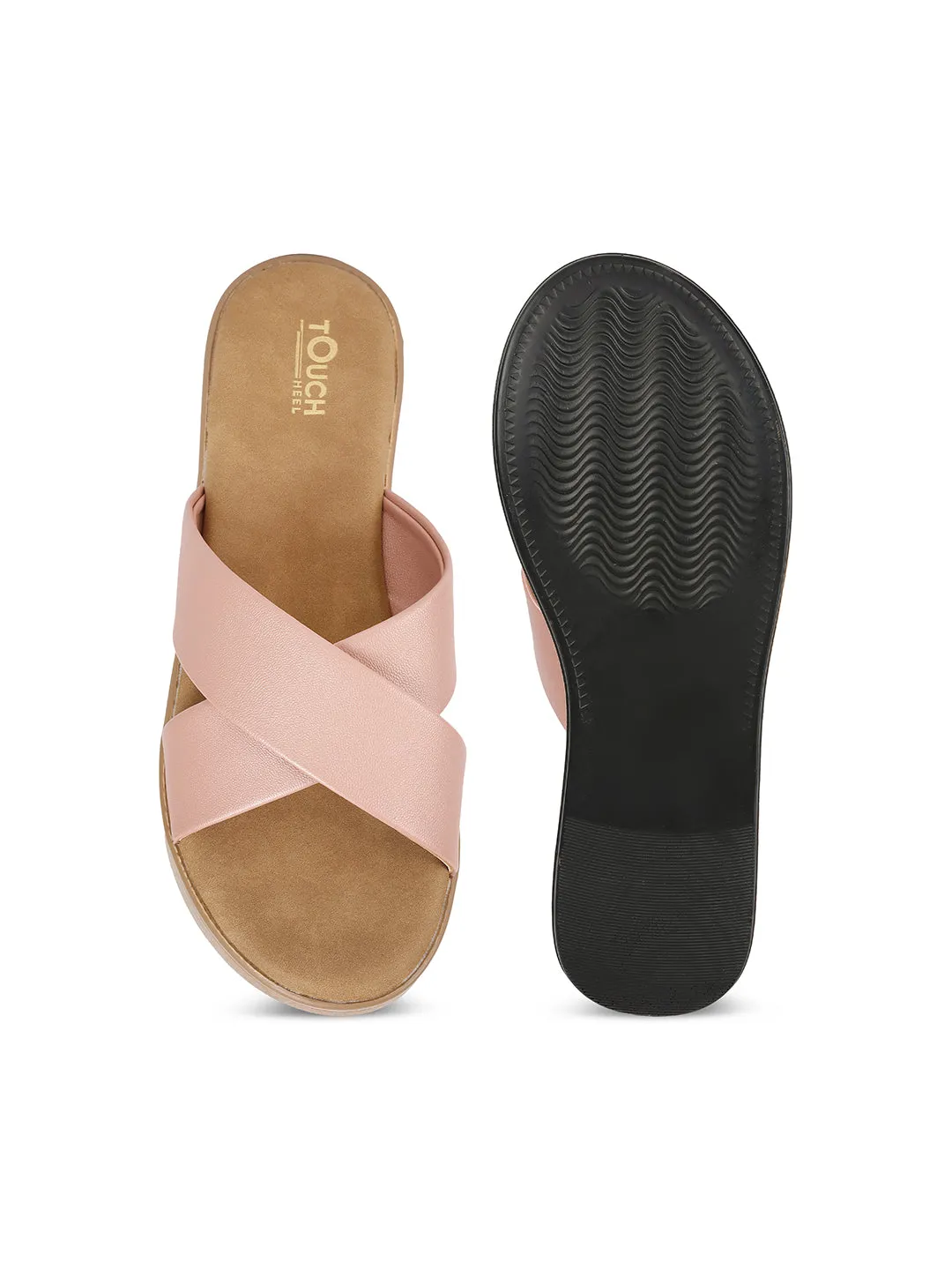 Arrow Cross Casual Women Sandals