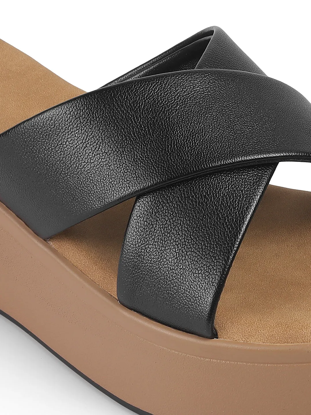 Arrow Cross Casual Women Sandals