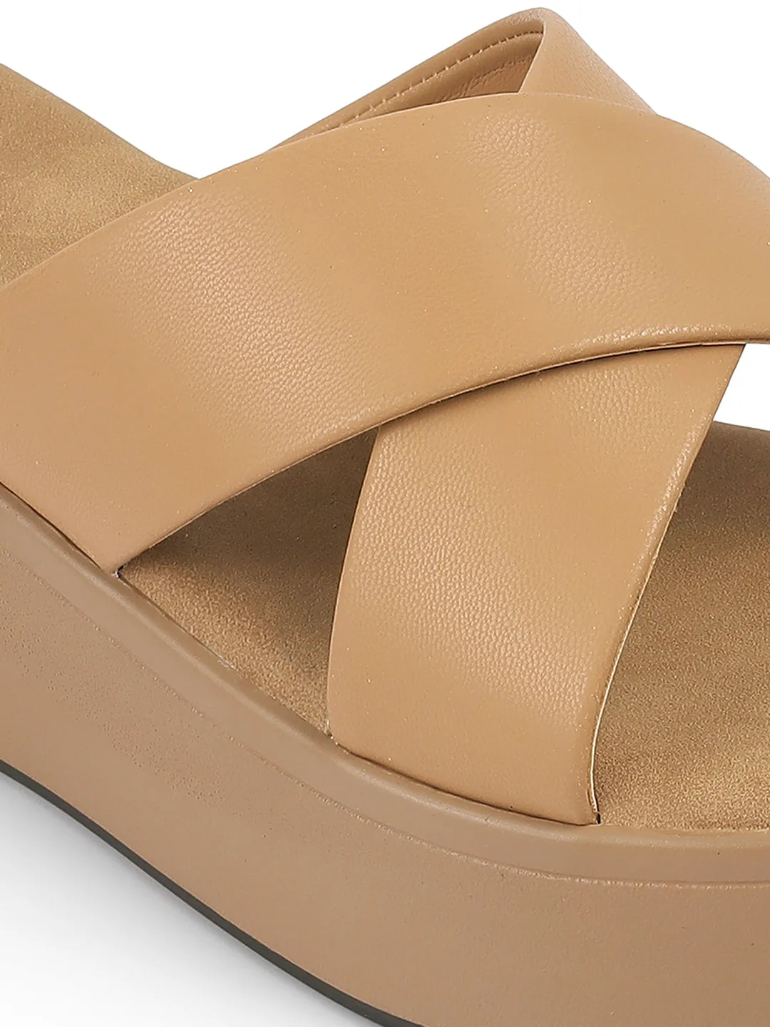 Arrow Cross Casual Women Sandals
