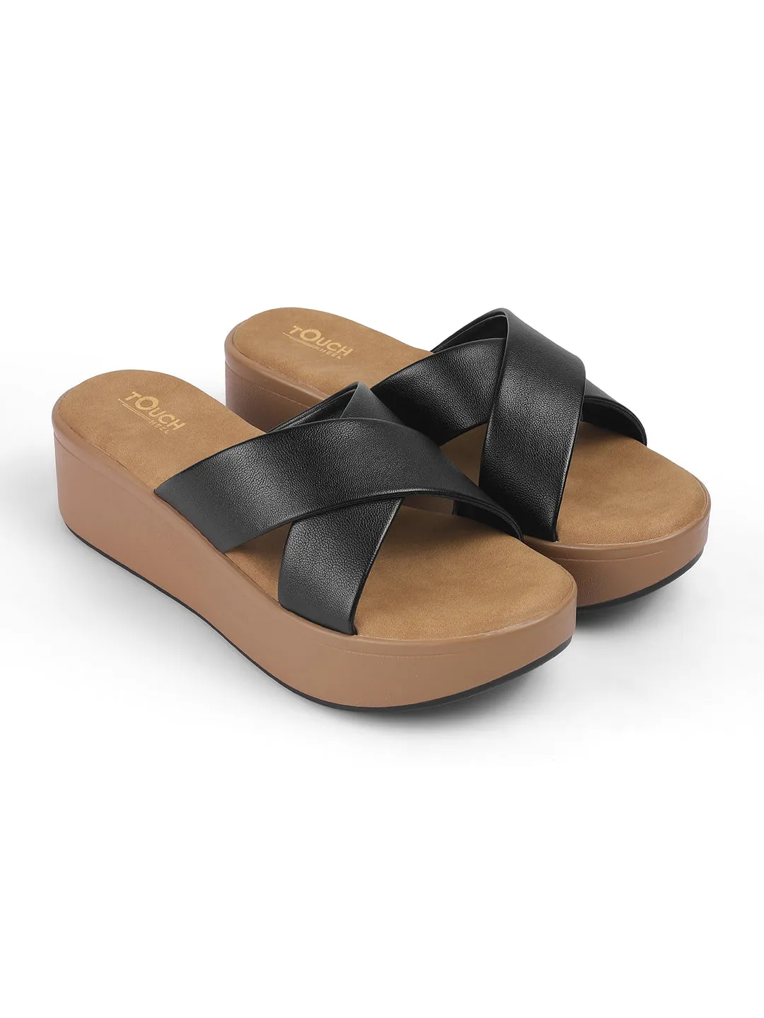 Arrow Cross Casual Women Sandals
