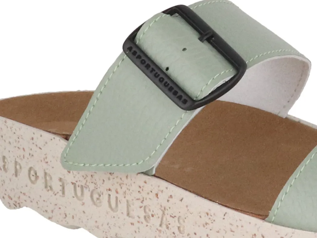 ASPORTUGUESAS Women Sandals 'City Line Coly', green