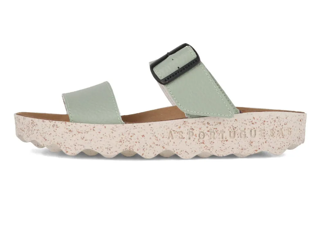 ASPORTUGUESAS Women Sandals 'City Line Coly', green