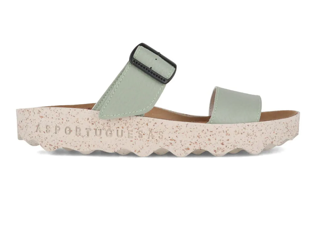 ASPORTUGUESAS Women Sandals 'City Line Coly', green