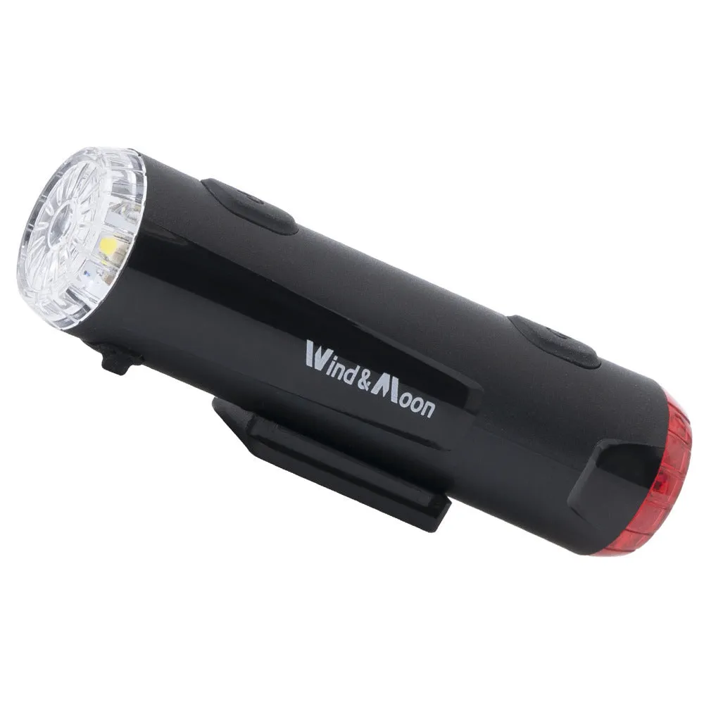 Bicycle Helmet Light - 2 in 1 Headlight and tail light, Rechargeable, Waterproof