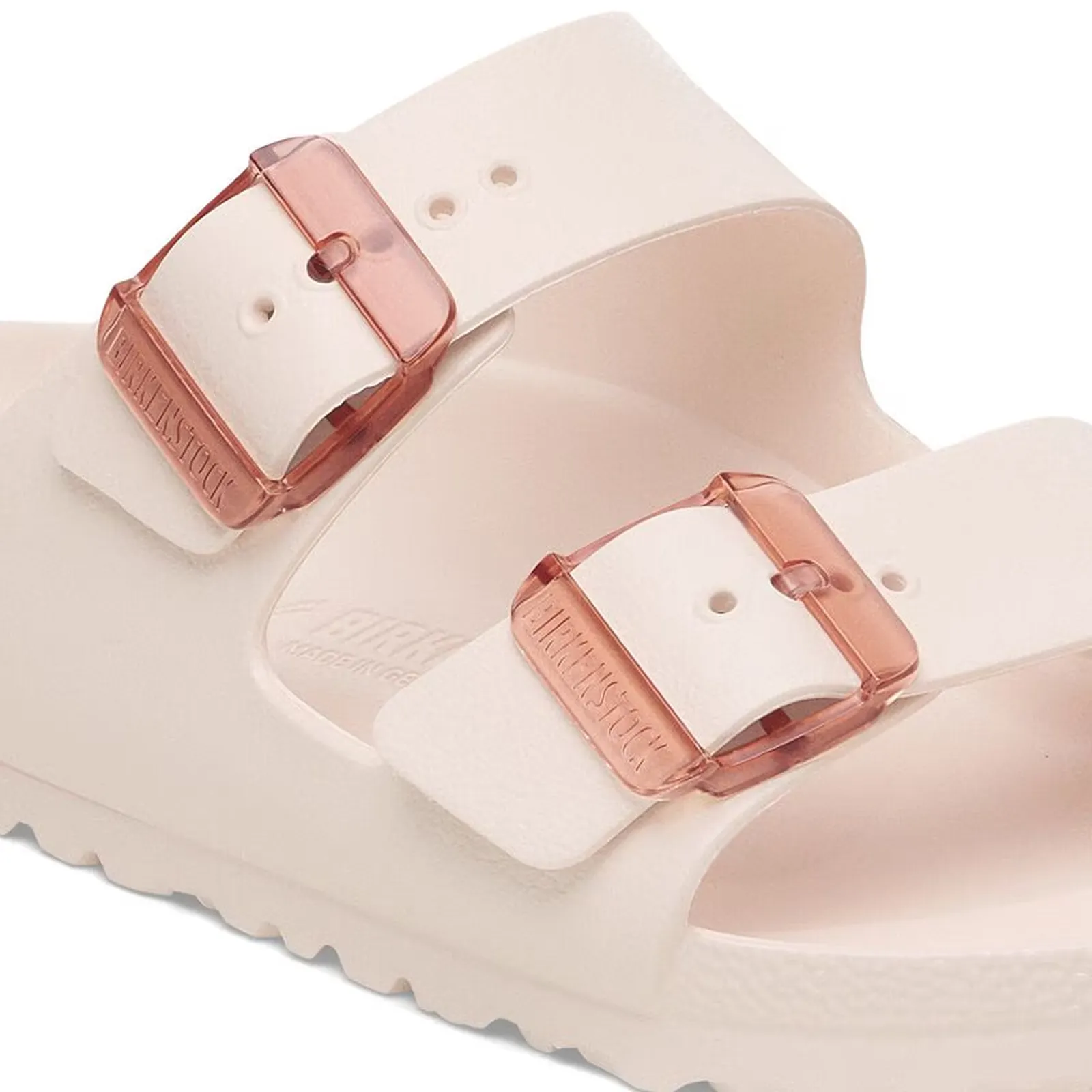 Birkenstock Arizona Stealth Buckle EVA Slide Sandal (Women) - Light Rose