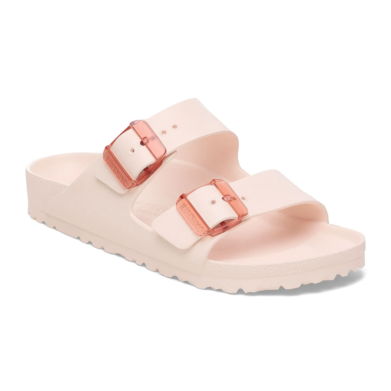 Birkenstock Arizona Stealth Buckle EVA Slide Sandal (Women) - Light Rose