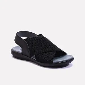 Black Casual Sandals For Men 0141064