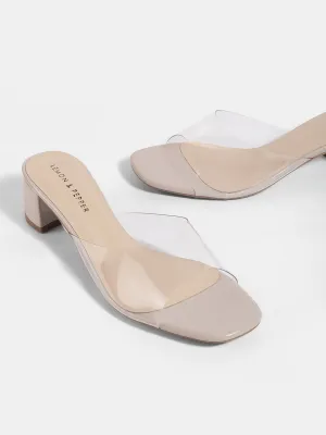 Block Heel Mules