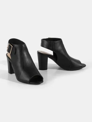 Block Heel Mules