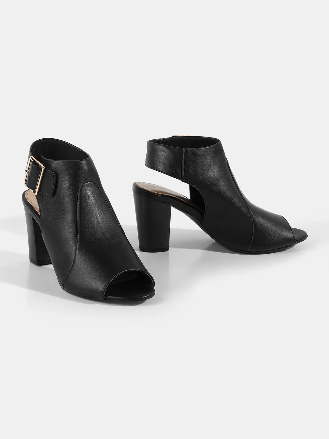 Block Heel Mules