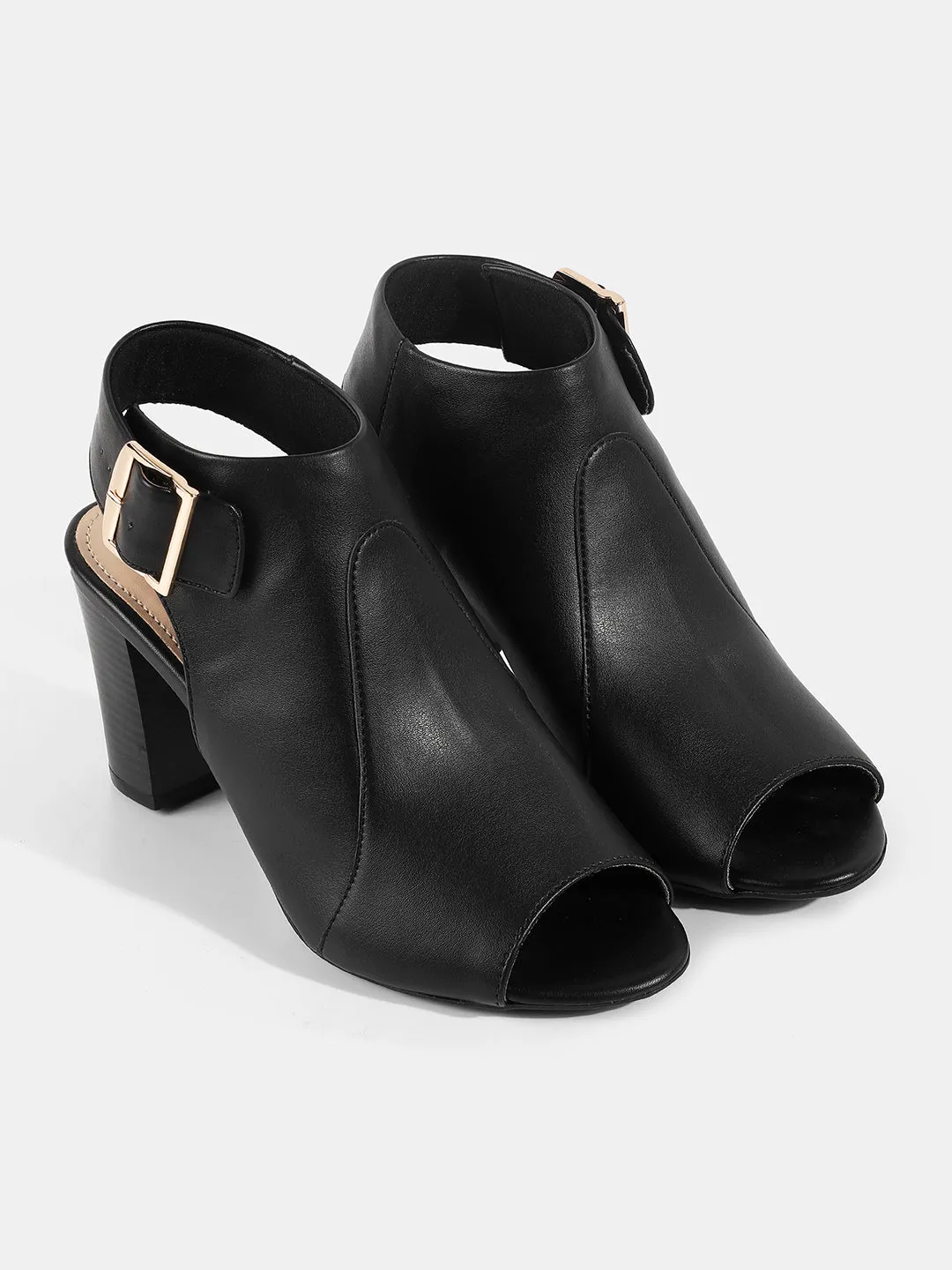 Block Heel Mules