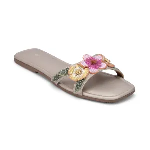 BLOOM- PINK FLATS