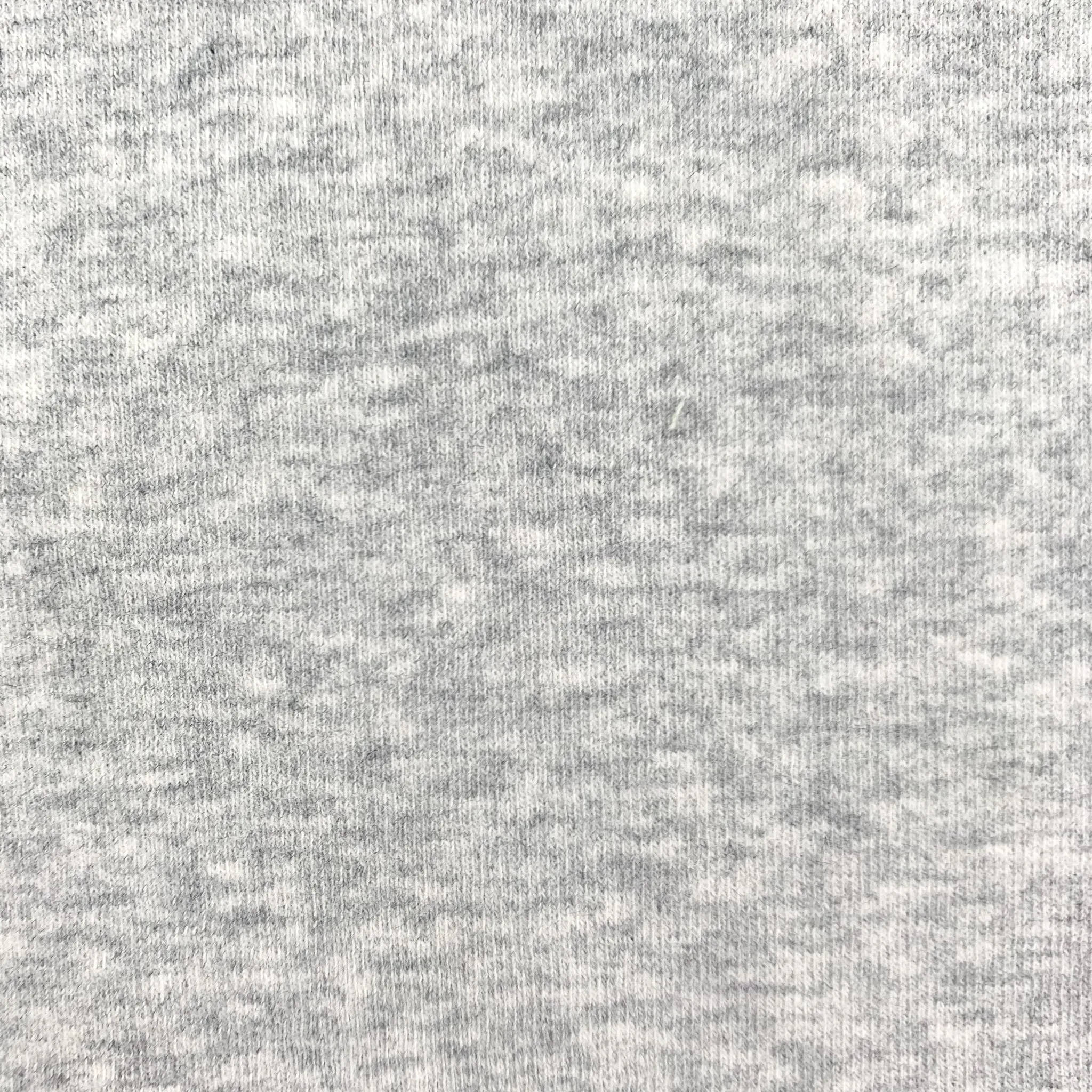 Boys Longline High Neck Sweater - Grey Marl