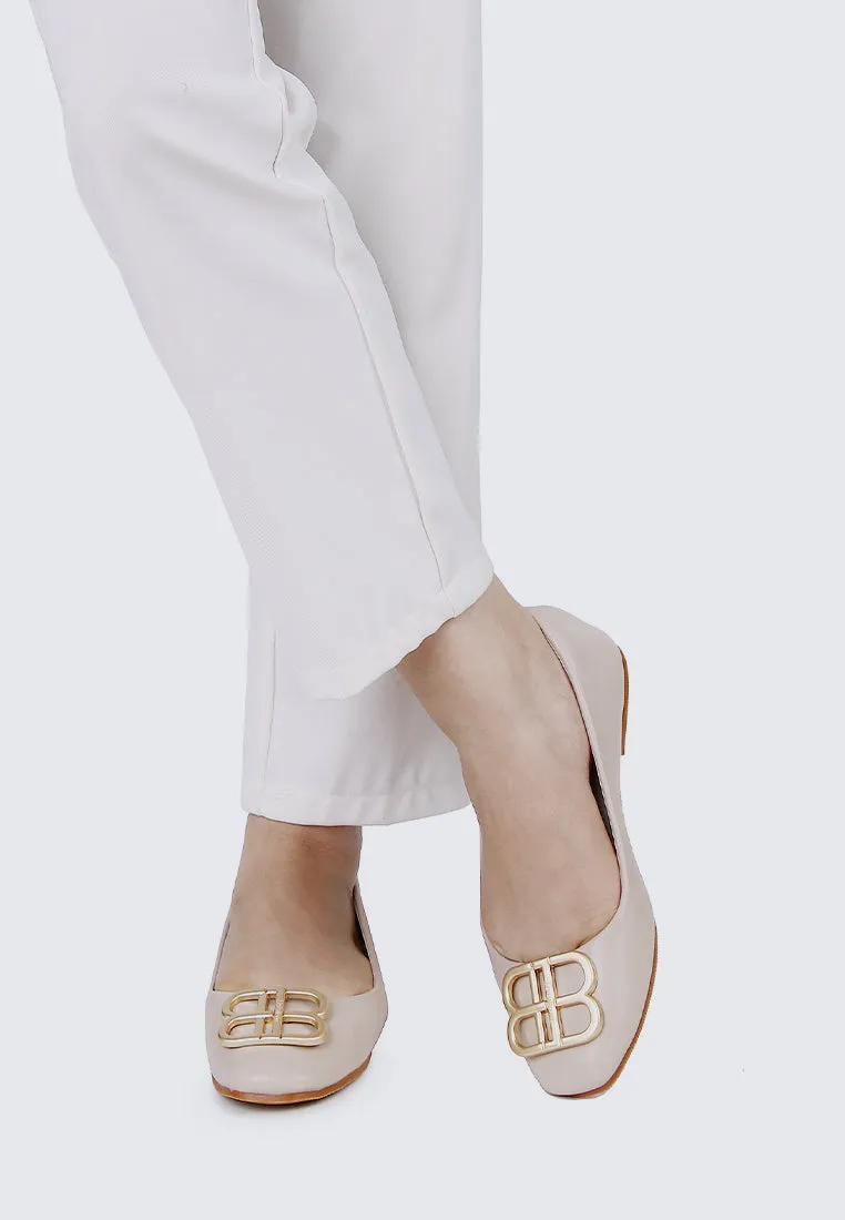 Brenda Comfy Ballerina Taupe