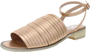 Brinley Co. Womens Flat Sandals Rose Gold, 7 Regular US