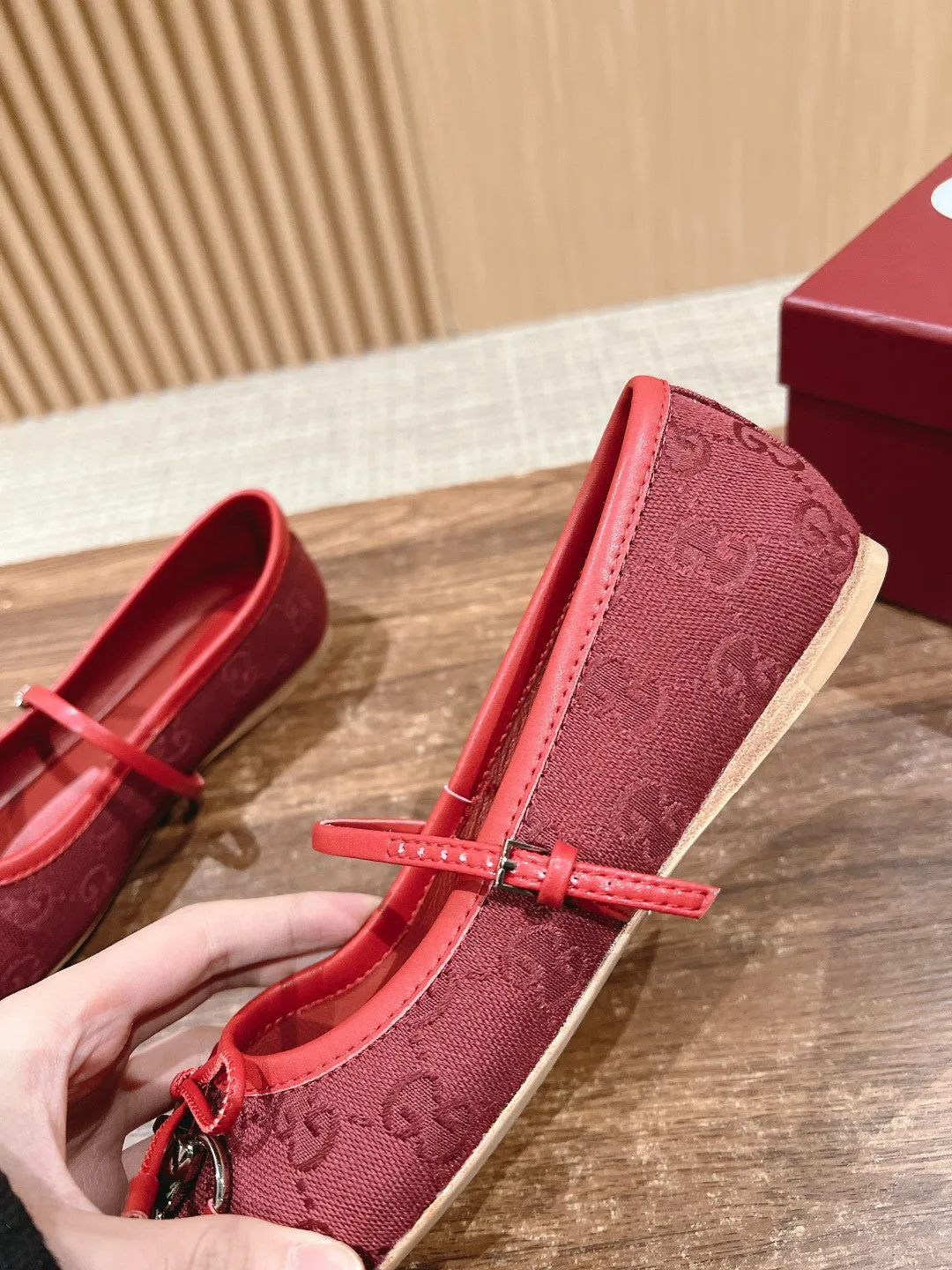 𝐆C Early Spring Resort Series Horsebit Ballet Flats