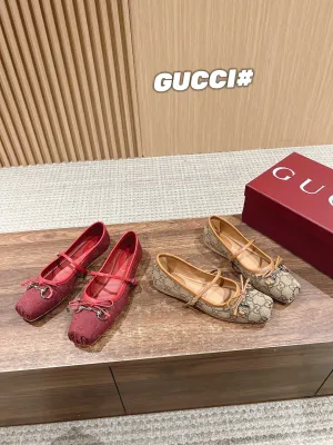 𝐆C Early Spring Resort Series Horsebit Ballet Flats