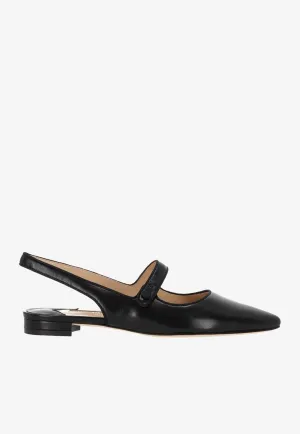 Campariflatsli Leather Ballet Flats