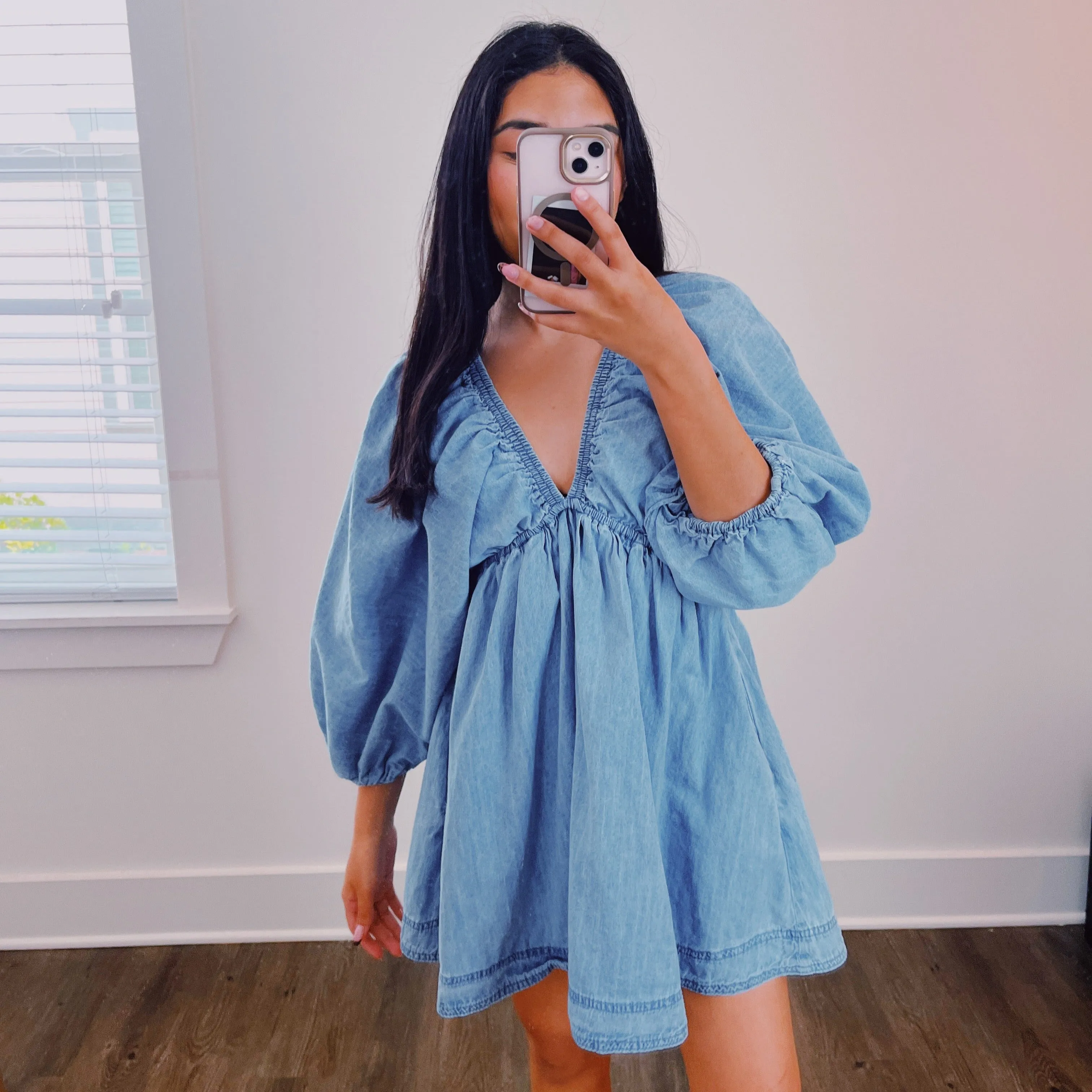 Carman Denim Mini Dress
