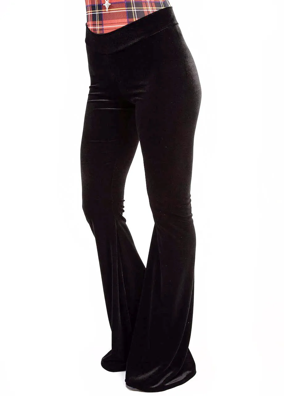 Castles Couture Velvet Bell Bottoms
