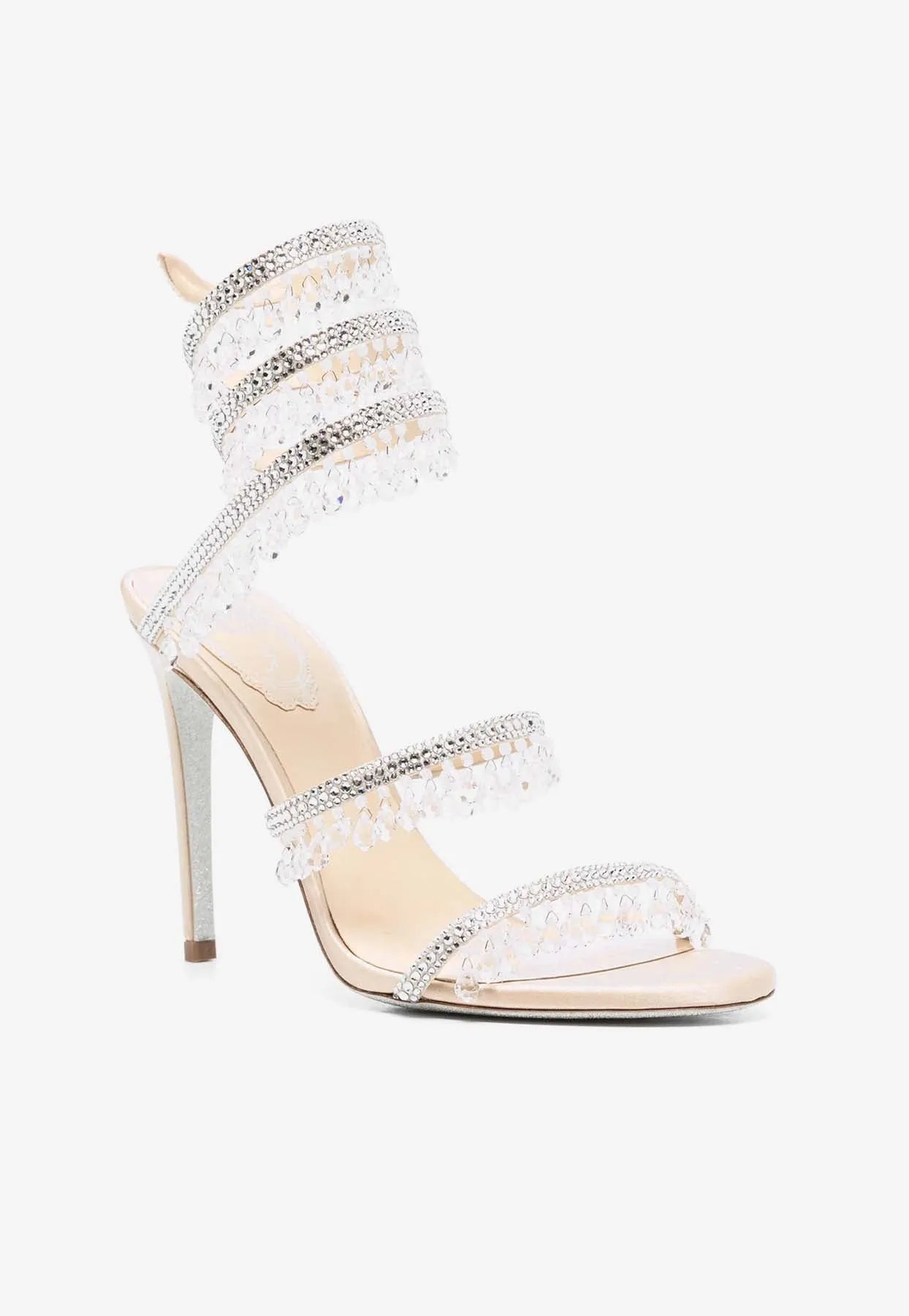 Chandelier 105 Crystal-Embellished Sandals