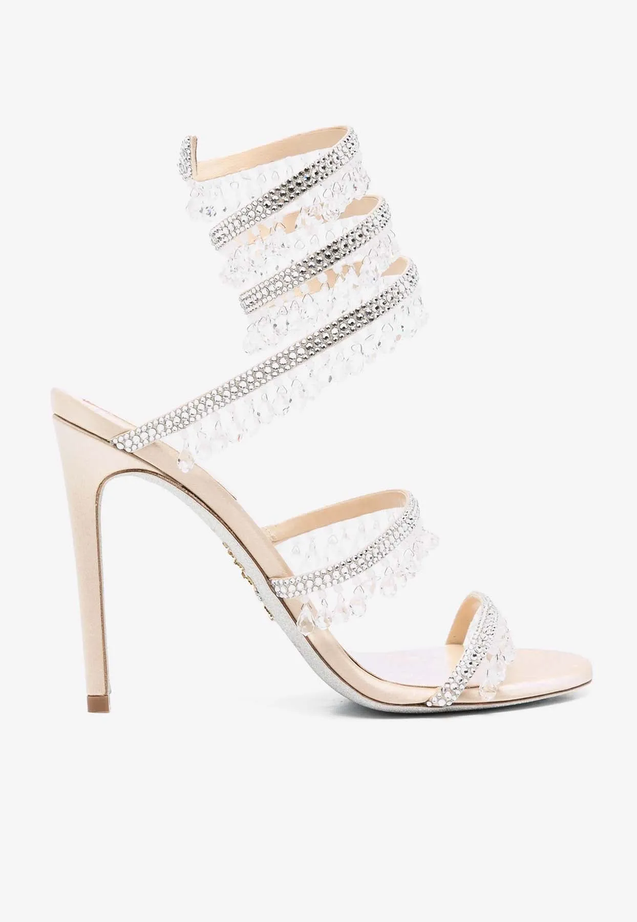 Chandelier 105 Crystal-Embellished Sandals