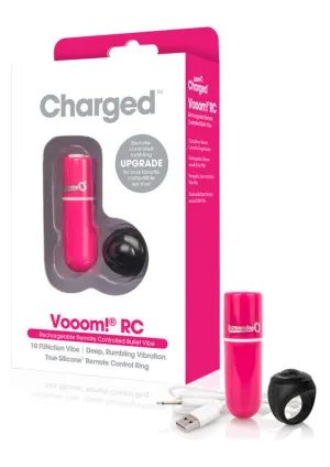 Charged Vooom Remote Control Bullet - Pink