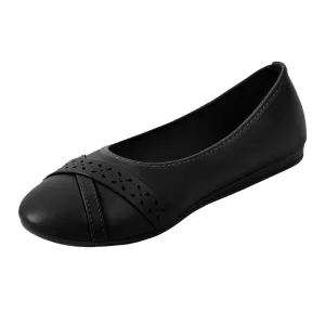 CHIN·MOON Women's Ballet Flats Comfortable Dressy Walking Dress Casual Shoes