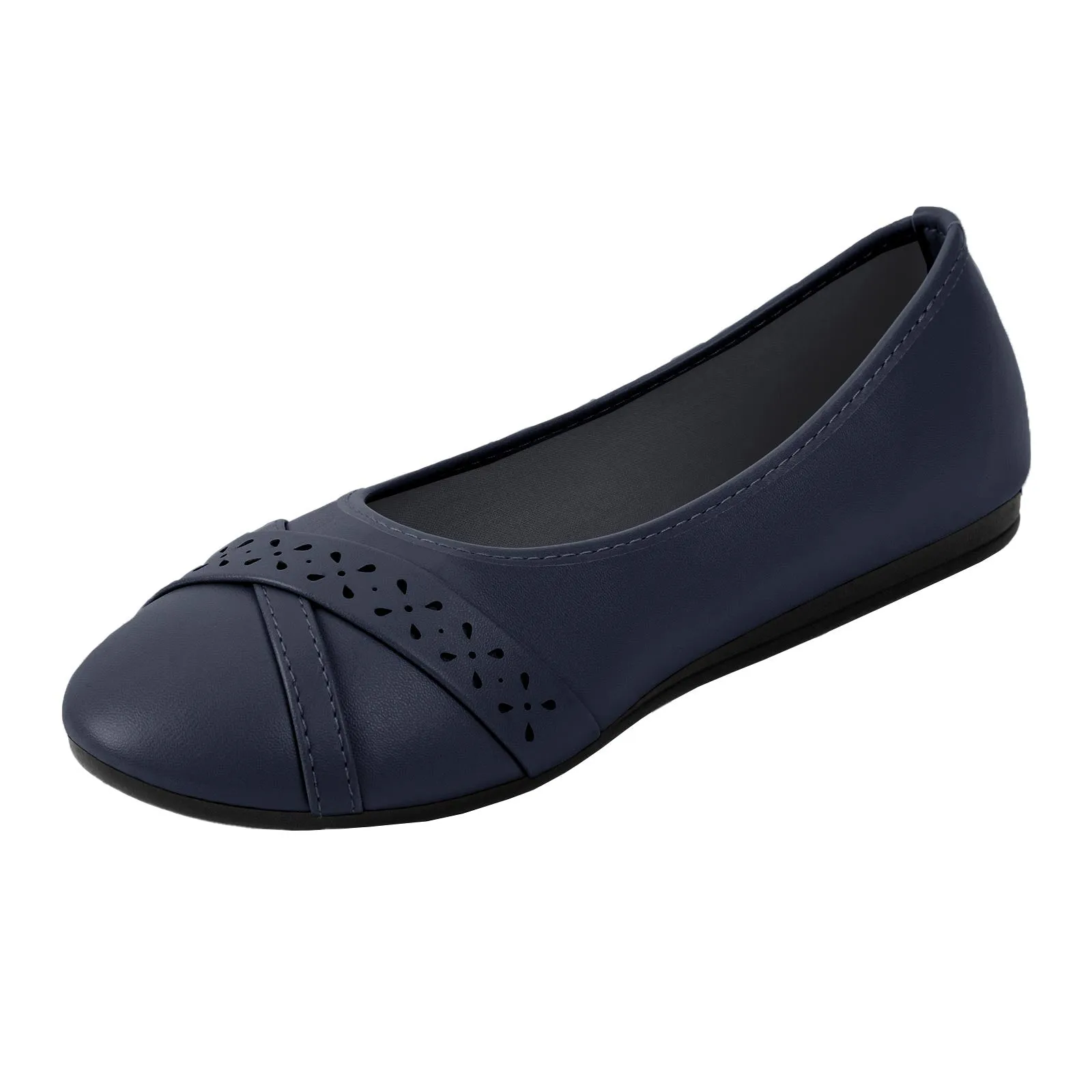 CHIN·MOON Women's Ballet Flats Comfortable Dressy Walking Dress Casual Shoes