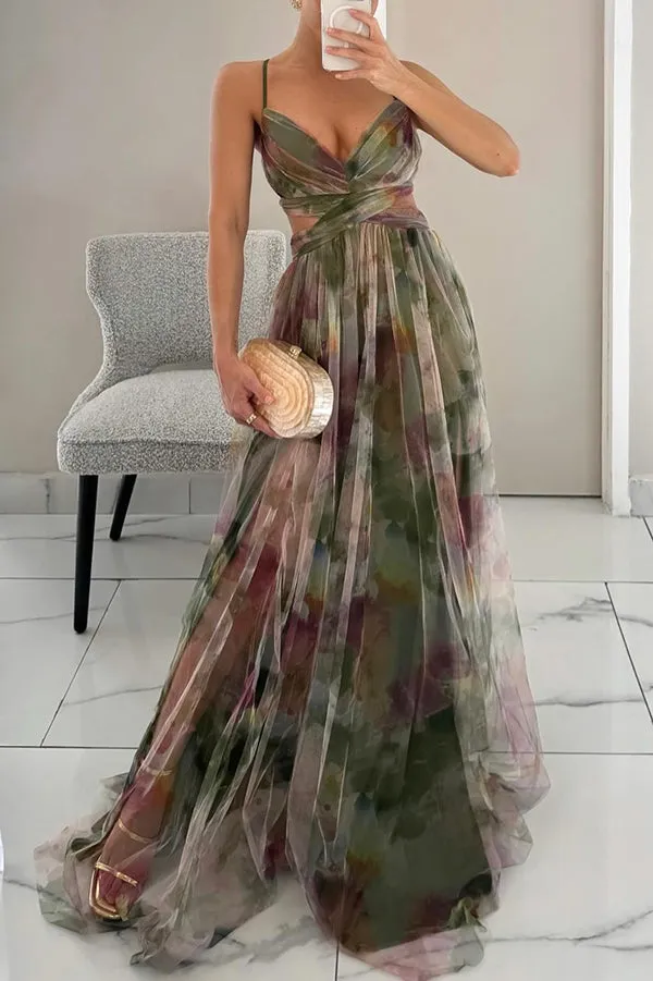 Chloé | Charming Maxi Dress with Floral Print
