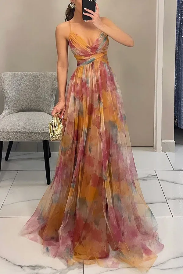 Chloé | Charming Maxi Dress with Floral Print