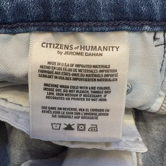 Citizens Of Humanity Rocket High Rise Skinny Distressed Denim Jeans Women’s 29