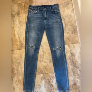 Citizens Of Humanity Rocket High Rise Skinny Distressed Denim Jeans Women’s 29