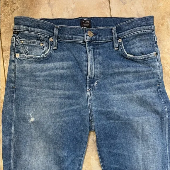 Citizens Of Humanity Rocket High Rise Skinny Distressed Denim Jeans Women’s 29