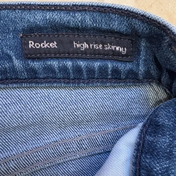 Citizens Of Humanity Rocket High Rise Skinny Distressed Denim Jeans Women’s 29