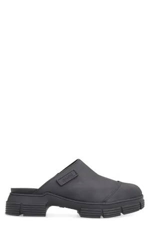City rubber mules